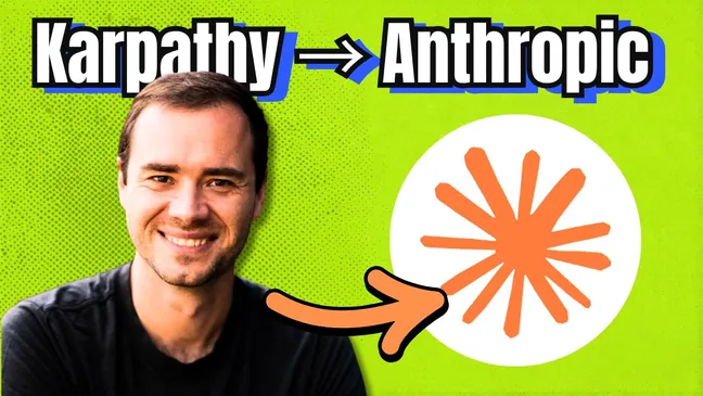 Thumbnail del episodio: Karpathy a Anthropic: el fichaje que rompe la IA
