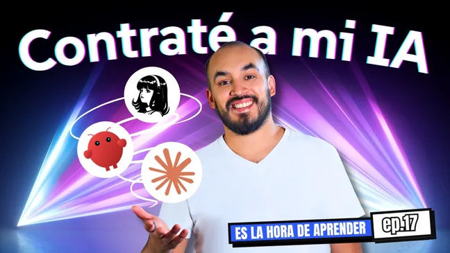 Thumbnail del episodio: Dejé de usar la IA como herramienta y la contraté